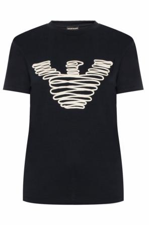 T-shirt with an embroidered logo, zdjęcie 1 T-shirt with an embroidered logo od Emporio Armani